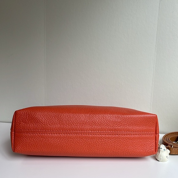 Valentina Triple Entry Genuine Leather Shoulder Crossbody Bag - Picture 8 of 16